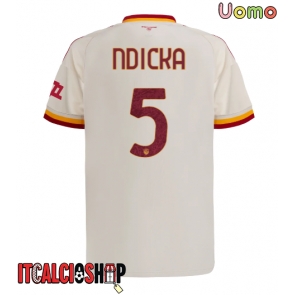 AS Roma Evan Ndicka #5 Seconda Maglia 2026-27 Manica Corta AS Roma Evan Ndicka #5 Seconda Maglia 2026-27 Manica Corta